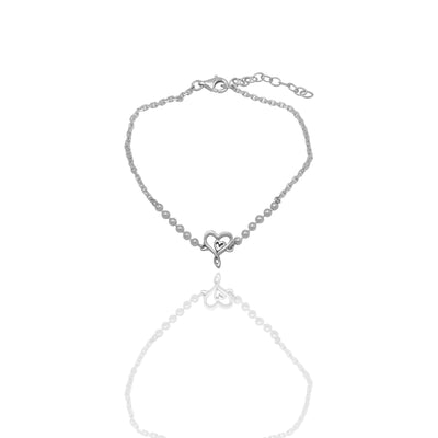 Dalary Infinity Hearts Bracelet, Gift for Women with Greeting Card
