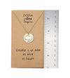 Isabella Teacher Appreciation Gifts, Teacher Inspired Jewelry Necklace with Spanish Greeting Card