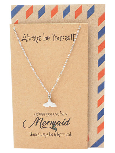 Beverly Tail of Mermaid Necklace for Women