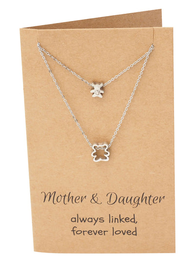 Arianna Mother Daughter Necklace