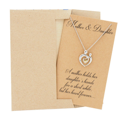 Mothers Day Jewelry with Greeting Card