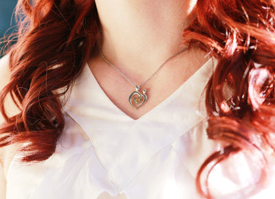 Evie Mother's Heart Necklace