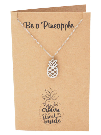 Khalee Pineapple Charm Necklace for Women