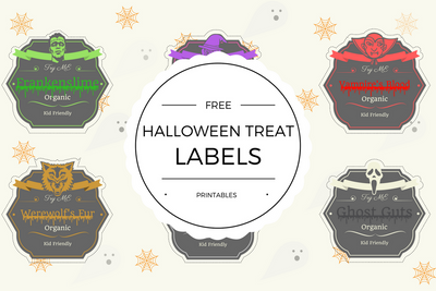 Free Halloween Treat Label Printables