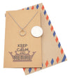 Keep Calm and Retire Jewelry Greeting Card