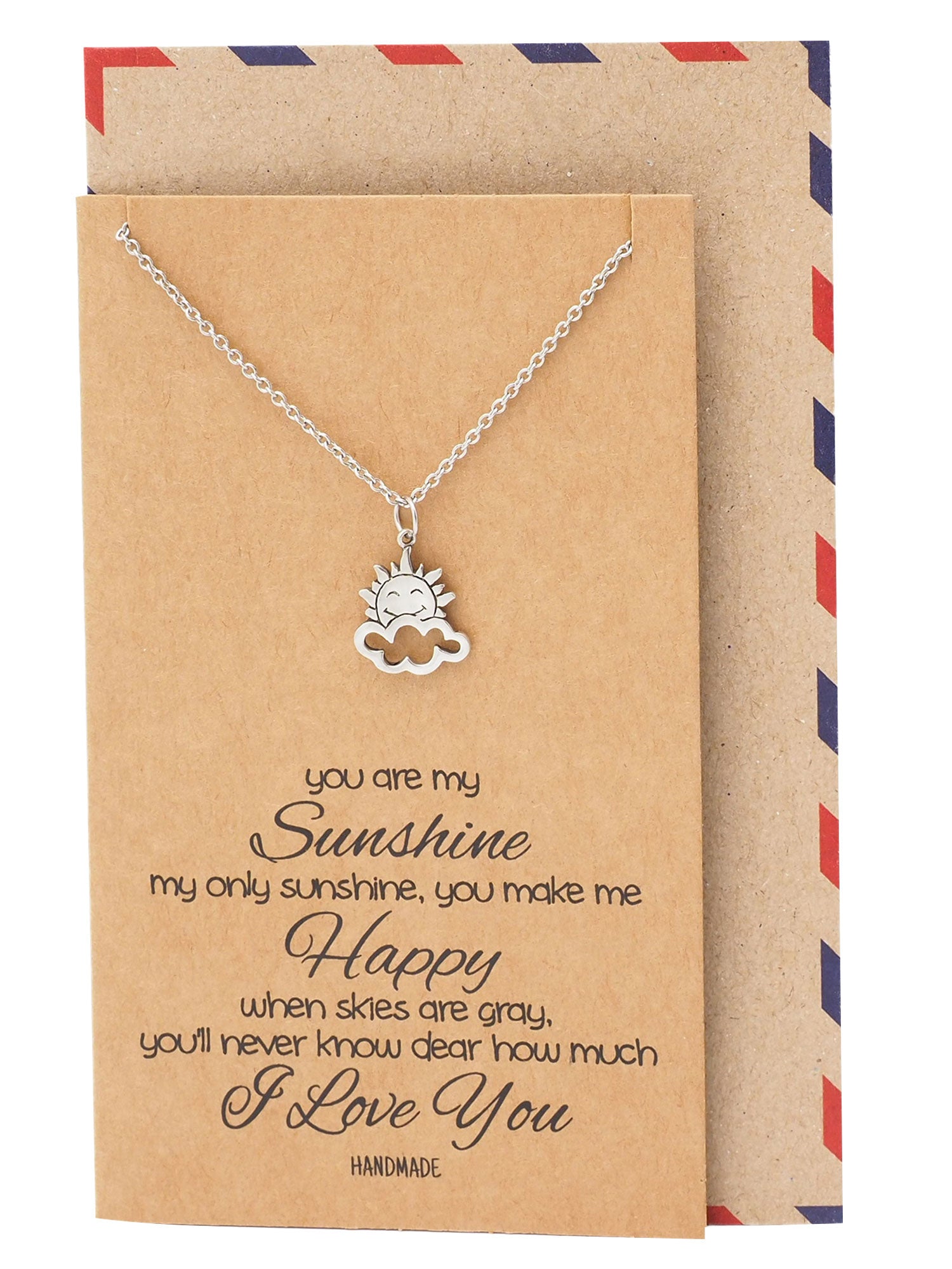 You Are My Sunshine Necklace Locket 2024 | favors.com