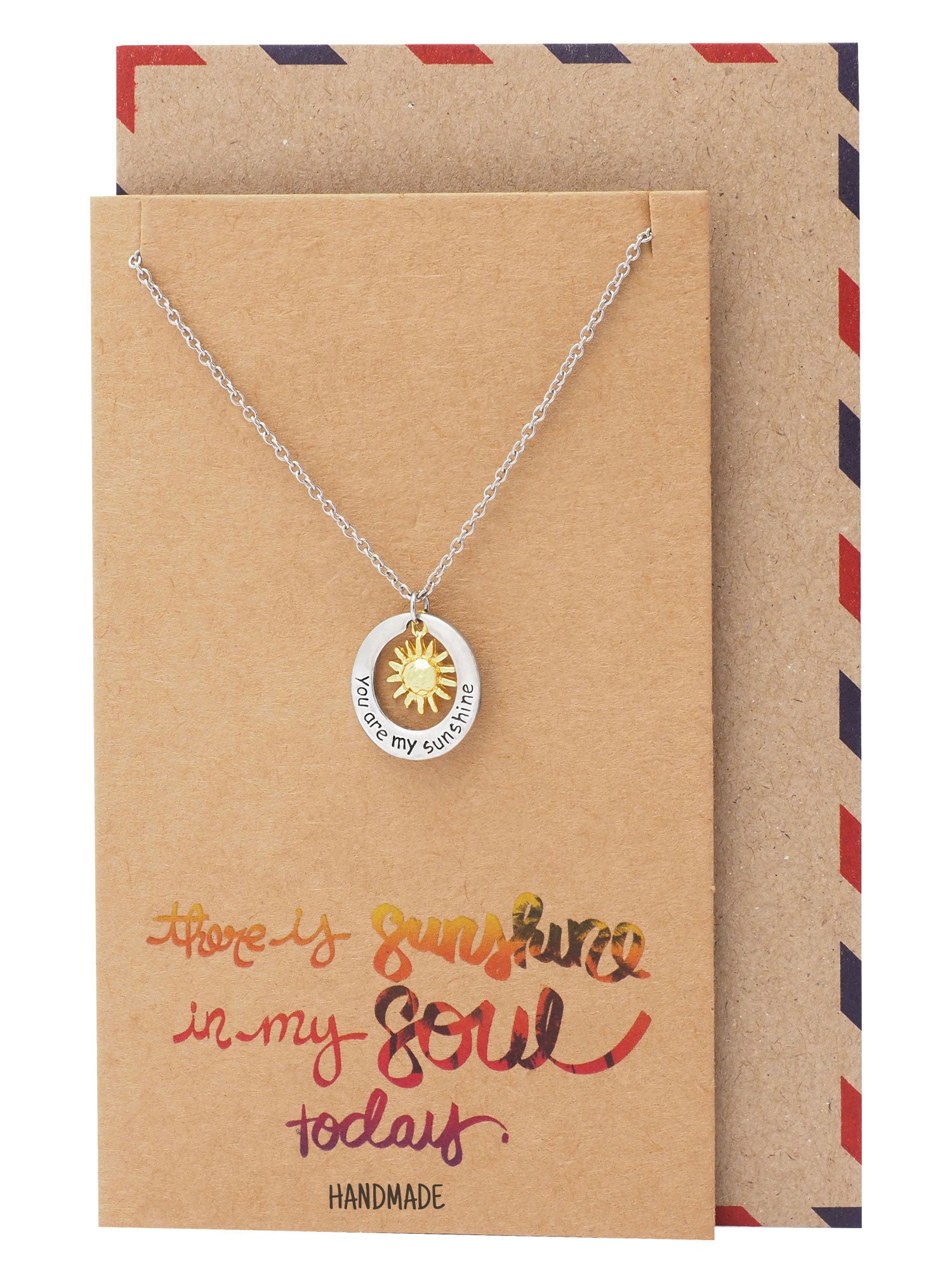 You Are My Sunshine Bff Necklace | Little Sky Stone | Wolf & Badger