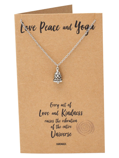 Matilda Love, Peace and Yoga Necklace